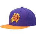 Men's Mitchell & Ness Purple/Orange Phoenix Suns Team Two-Tone 2.0 Snapback Hat