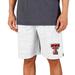 Men's Concepts Sport White/Charcoal Texas Tech Red Raiders Throttle Knit Jam Shorts