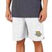 Men's Concepts Sport White/Charcoal Marquette Golden Eagles Throttle Knit Jam Shorts