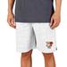 Men's Concepts Sport White/Charcoal Bowling Green St. Falcons Throttle Knit Jam Shorts