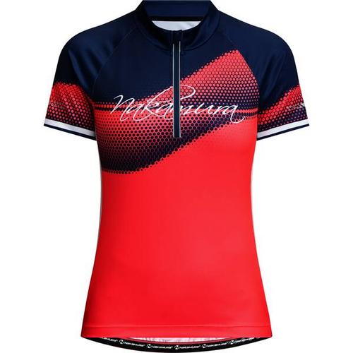 NAKAMURA Damen Shirt Da.-Fahrrad-Trikot Fiona II W, Größe 38 in PINK/NAVY