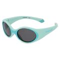 Polaroid PLD 8037/S Kinder-Sonnenbrille Vollrand Oval Kunststoff-Gestell, blau