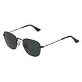 Ray-Ban Junior RJ 9557S FRANK Jugend-Sonnenbrille Vollrand Panto Metall-Gestell, schwarz