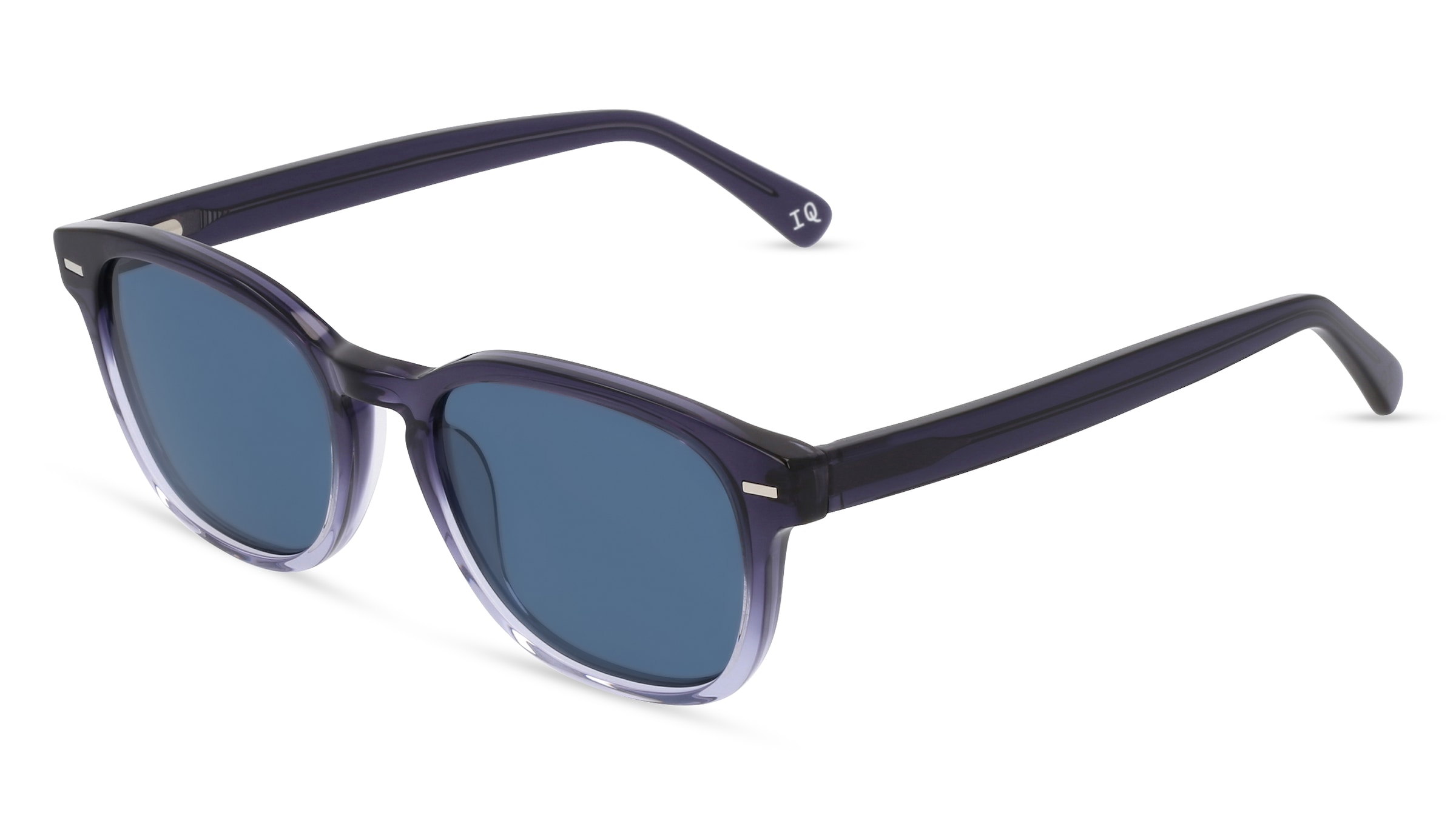 Botaniq 7014 Herren-Sonnenbrille Vollrand Panto Acetat-Gestell, blau