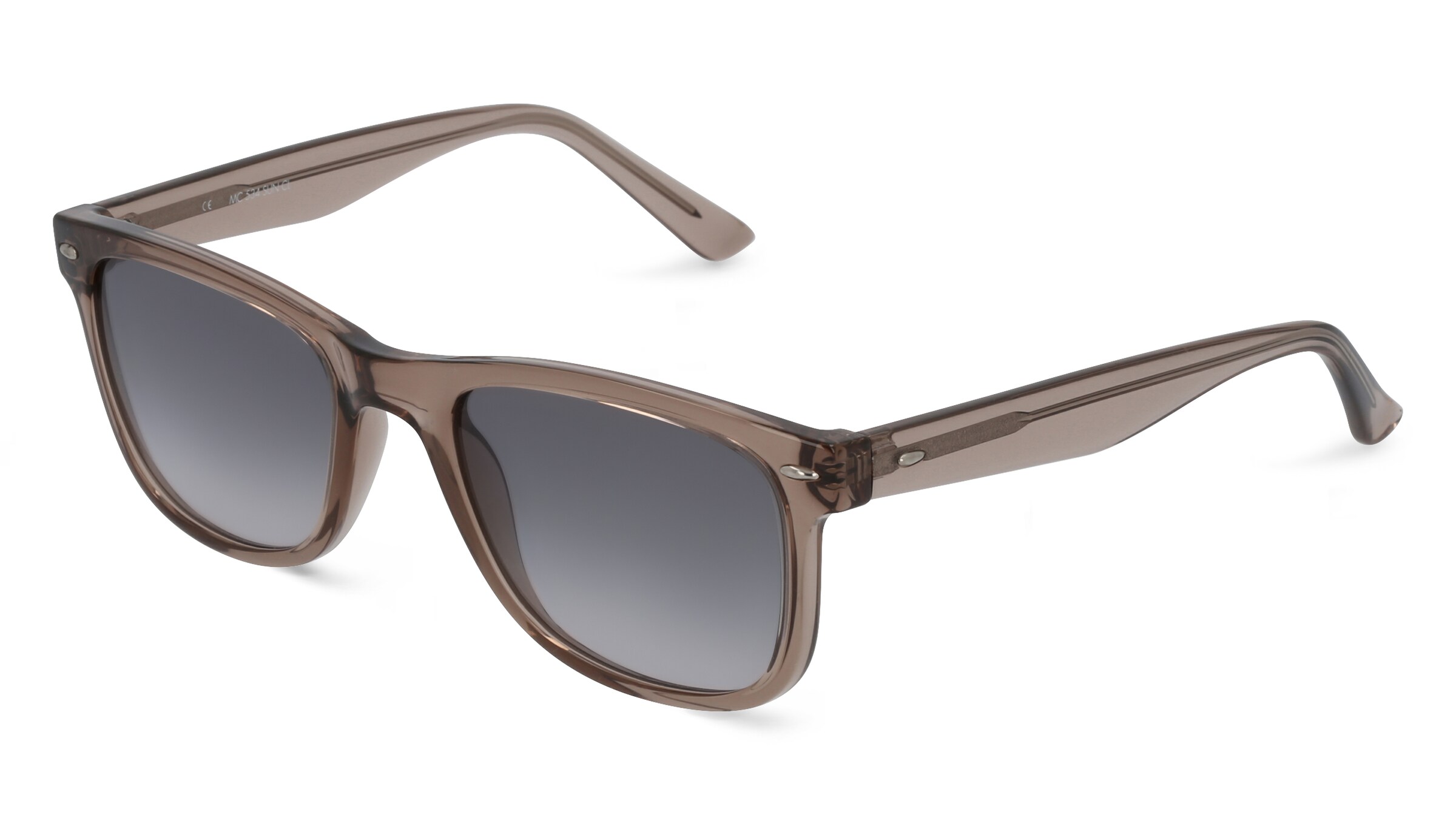 Fielmann MC 534 SUN CL TOBY Unisex-Sonnenbrille Vollrand Quadratisch Propionat-Gestell, beige