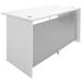 White 55"W Desk