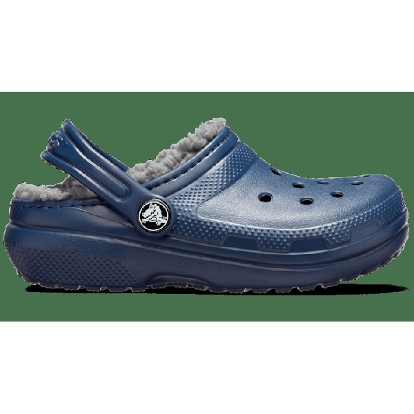 crocs-navy---charcoal-toddler-classic-lined-clog-shoes/