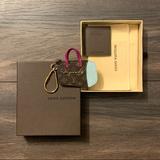 Louis Vuitton Accessories | Louis Vuitton Monogram Porte Cles Bb Speedy Key Ring Bag Charm | Color: Blue/Brown | Size: Os