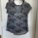 American Eagle Outfitters Tops | American Eagle Grey Camo Tee | Color: Black/Gray | Size: S