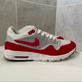 Nike Shoes | Nike Air Max 1 Ultra Flyknit Sneaker Size 7 Women | Color: Red/White | Size: 7