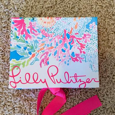 Lilly Pulitzer Party Supplies | Lilly Pulitzer Gift Card Box | Color: Blue/Pink | Size: Os