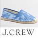 J. Crew Shoes | J. Crew Blue Tie Dye Espadrille Flats Size 7 | Color: Blue/Tan | Size: 7
