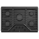 GE Profile™ Ge Profile 30" Gas Cooktop w/ 5 Burners & Cast Iron in Black | 5.5 H x 21 W x 30 D in | Wayfair PGP7030DLBB