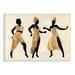 Stupell Industries Powerful Women Dancing African Glam Fashion Black Beige Wood in Brown | 10 H x 15 W x 1 D in | Wayfair ae-541_wd_10x15