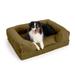 Snoozer Pet Products Forgiveness Dog Sofa Suede in Green | 5 H x 30 W x 20 D in | Wayfair 69781
