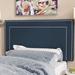Jessamine Fabric Headboard by Modway Upholstered/Metal/Polyester in Blue | 40 H x 3 D in | Wayfair MOD-5374-AZU