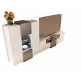 Orren Ellis Maximo 19 TV Entertainment Center for TVs up to 70" Wood in White | Wayfair 91CCD16B9DE24BAD9DC865778B074C68