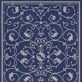 Alice Scroll Indoor/Outdoor Rug - Champagne, 2' x 3'7" - Frontgate