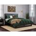 Oxford Queen Bed with Footboard and Twin Extra Long Trundle in Espresso