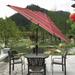 108"Dia x 92.4"H Outdoor Patio Market Umbrella