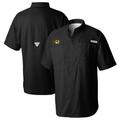 Men's Columbia Black Missouri Tigers Tamiami Omni-Shade Button-Down Shirt