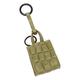 Liebeskind Berlin PAPER BAG WAXY CROCO Pendant, Onesize (HxBxT 7cm x 5.5cm x 3cm)