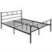 Costway Twin/Full/Queen Size Metal Bed Frame with Headboard and Footboard-Queen Size