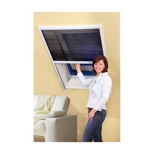 Insektenschutz Dachfenster Plissee 110x160cm braun 101160102-VH