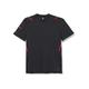 JAKO Herren T-Shirt Challenge, schwarz meliert/rot, XL