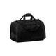 Uhlsport ESSENTIAL 90 Liter TRAVEL TROLLEY Sporttasche mit Rollen Trolley mit Griff Fußball Handball Fitness Sport - mit Bodenfach - Schwarz