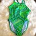 Nike Swim | Nike Bathing Suit | Color: Green/White | Size: 12