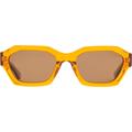 Sito Kinetic Sunglasses Amber Frame Brown Polarized Lens SIKNC003P