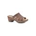 Women's White Mountain Valora Mule Sandal by White Mountain in Brown Woven (Size 11 M)