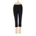 Nike Active Pants - Low Rise Skinny Leg Cropped: Black Activewear - Women's Size Small