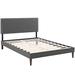 Macie Queen Platform Bed with Squared Tapered Legs