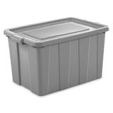 Sterilite Tuff1 30 Gallon Plastic Storage Tote Container Bin with Lid (12 Pack) - (L x W x H): 30 x 20 x 17.13 inches