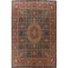 Palace Size Antique Kerman Persian Area Rug Hand-knotted Wool Carpet - 12'9" x 16'2"