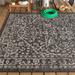 JONATHAN Y Estrella Bohemian Medallion Textured Weave Indoor/Outdoor Area Rug