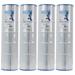 Unicel C7471 Clean & Clear Swimming Pool Replacement Filter Cartridge (4 Pack) - 22