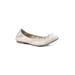 Women's White Mountain Sunnyside Ii Ballet Flat by White Mountain in Bone Smooth (Size 9 1/2 M)