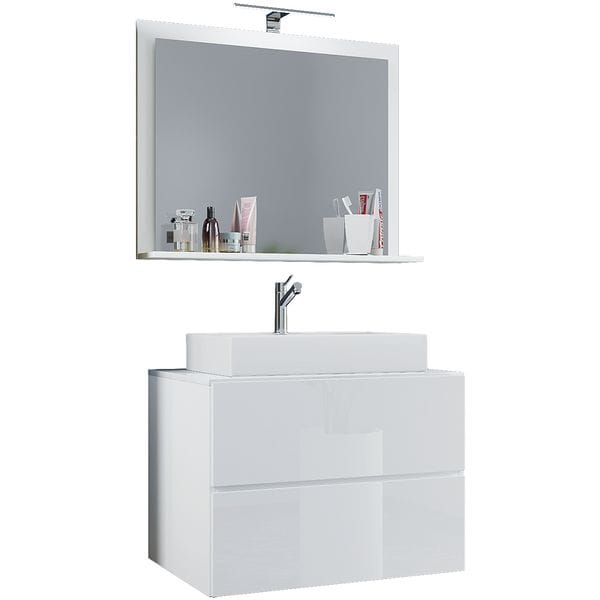 VCM Morgenthaler 3-tlg. Badmöbel-Set »Lendas M« 60 cm weiß Image
