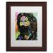 Trademark Fine Art 'Garcia' by Dean Russo Framed Graphic Art Canvas, Wood | 18.75 H x 22.75 W x 0.75 D in | Wayfair ALI2611-B1114MF