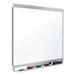 Quartet Dry Erase Wall Mounted Magnetic Whiteboard Porcelain/Wood in Gray/White | 36 H x 1.94 D in | Wayfair P554AP2