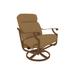 Tropitone Montreux Patio Chair w/ Cushion in Brown | 41 H x 31.5 W x 35 D in | Wayfair 720211SSA_BAR_Canvas Cork