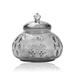 Bloomsbury Market Fleur-De-Lis 24.17 qt. Storage Jar Glass | 5.31 H x 5.7 W x 5.7 D in | Wayfair 90B73081319C4E56AB0439B18F4C400D