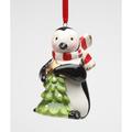 The Holiday Aisle® Hanging Figurine Ornament Ceramic/Porcelain in Black/White | 3.5 H x 2 W x 1.75 D in | Wayfair B238F577EFD94A99AA6A983950D67CBE