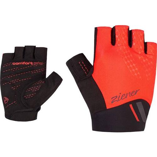 ZIENER Damen Fahrradhandschuh CAITILIN lady bike glove, Größe 7 in Orange