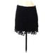 Banana Republic Casual Mini Skirt Mini: Black Solid Bottoms - Women's Size 8