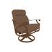 Tropitone Montreux Patio Chair w/ Cushion in Brown | 41 H x 31.5 W x 35 D in | Wayfair 720211SSA_BAR_Mozambique