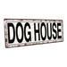 17 Stories Outdoor Dog House Sign, Wall Art For Sunroom Signs, Outdoor Living, Garden Signs, Nursery, Veranda, Yard Signs | Wayfair